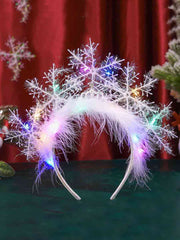 Snowflake LED Light-up Headband