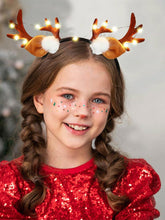 Cute LED Reindeer Horn Headband
