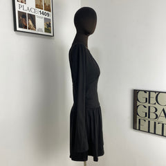 Backless V-neck Dress