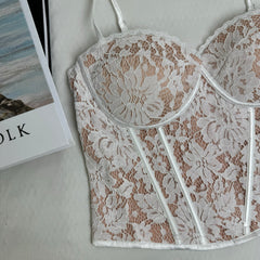 Lace Inner Layer Push-Up Fishtail Bra