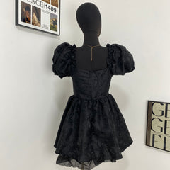 Luxury Puff Sleeve Dress