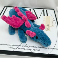 Plush snow dragon figurine of Sky Dragon