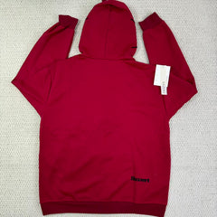 Zipper-print spider hooded coat