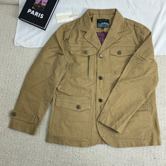 Single-button blazer jacket