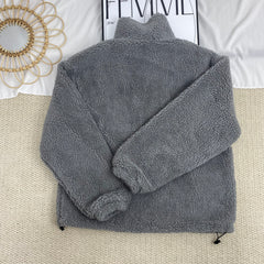 Loose Fleece Cotton Jacket