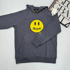 Cotton pullover loose-fitting hoodie