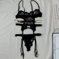 Lace open-chain set