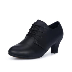 Women's Leatherette 5.5cm Heels Teaching & Practice Shoes Ballroom Dance Shoes