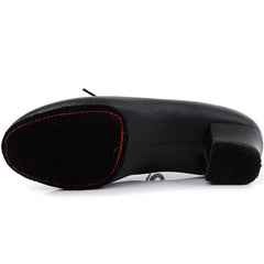 Women's Leatherette 3.5cm Heels Teaching & Practice Shoes Ballroom Dance Shoes