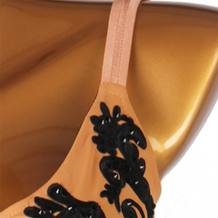 Customisable-Women's Sleeveless Performance Latin Dance Dress Dance Wear