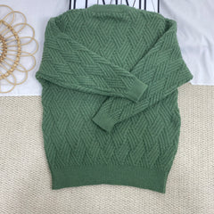 3D Jacquard Loose Top