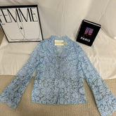 Openwork Casual Lace Shirt