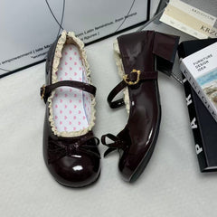 Versatile low-cut bow shoes