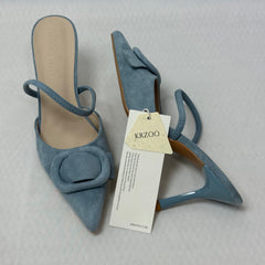 Low-cut, narrow heel, pointed-toe high heels