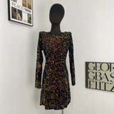 Backless Sequined Elegant Dress