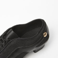 Women's Microfiber Leather 3.5cm Heels Modem With Lace-up Teaching & Practice Dance Shoes