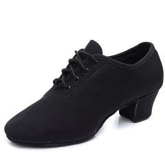 Women's Canvas 5cm Heels Ballroom Shoes Teaching & Practice Shoes