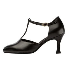 Women's Leatherette Customized Heel Ballroom Dance Shoes Character Dance Shoes