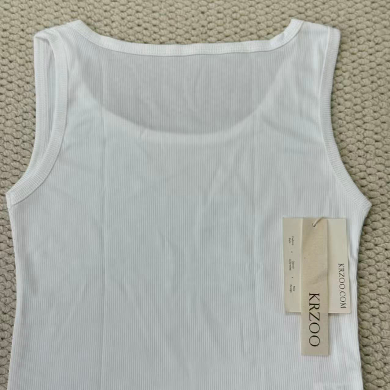 Vintage-style threaded sling vest