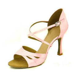 Women's Satin 9cm Ballroom Dance Shoes/Latin Shoes
