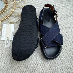 Versatile Open-Toe Platform Sandals