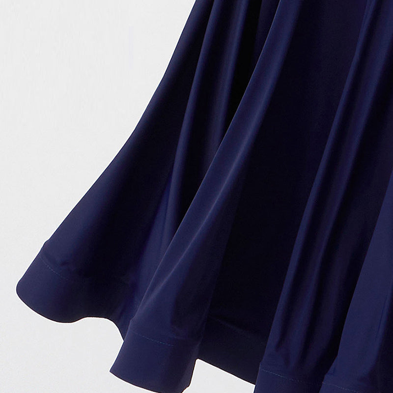 YUN Customisable-Women's Navy DiamonBallroom WaltModern Dance Dresses Dancewear