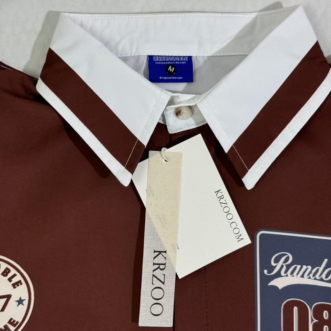 Loose Cuban-style short-sleeved shirt