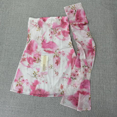 Printed scarf mini dress with dress