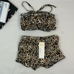 Strapless short skirt one-piece swimsuit