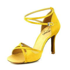 Women's Suede 9cm Heel Latin Salsa Dance Shoes Ballroom Dance Shoes