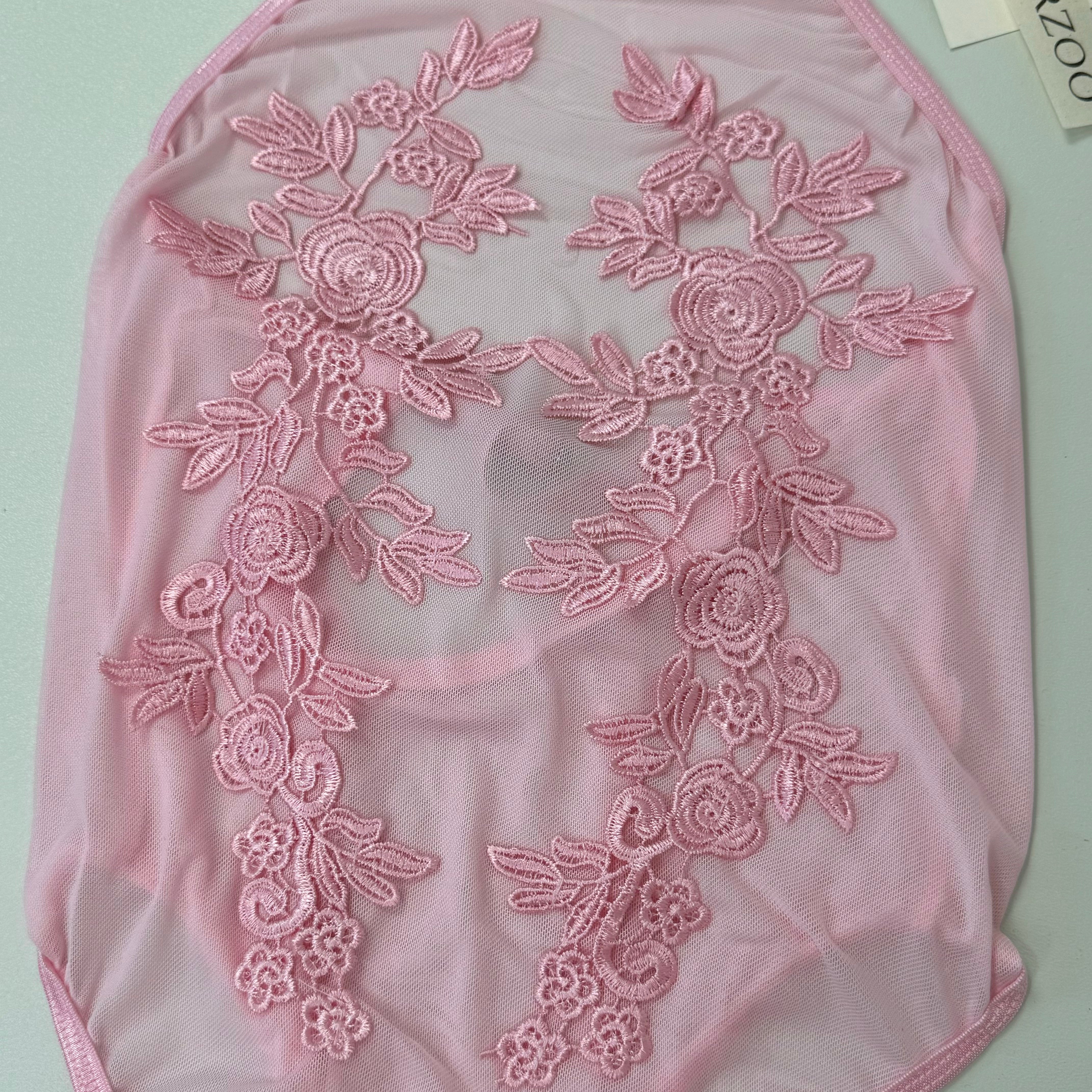 Water-soluble flower one-piece dress