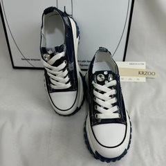 Retro Denim Casual Sneakers