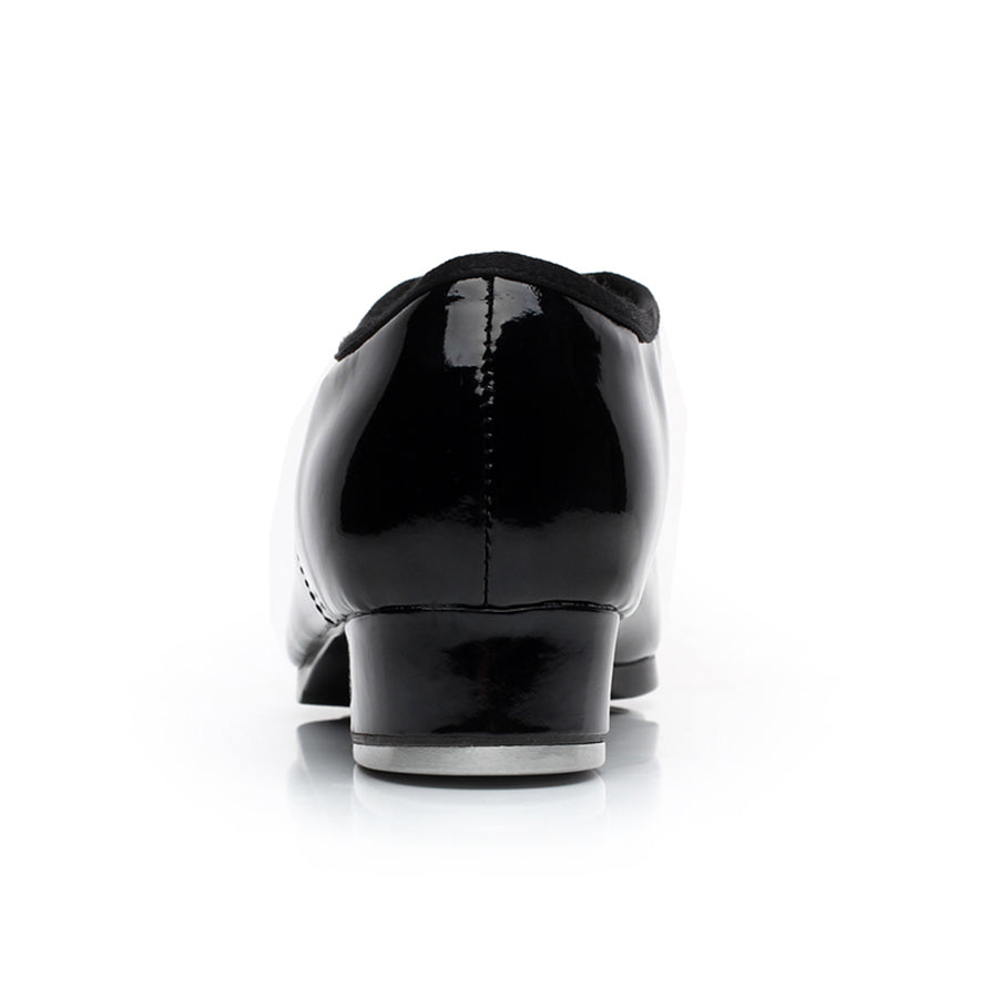 Women's Black 3cm Heel Lace-up Tap Shoes Dance Shoes