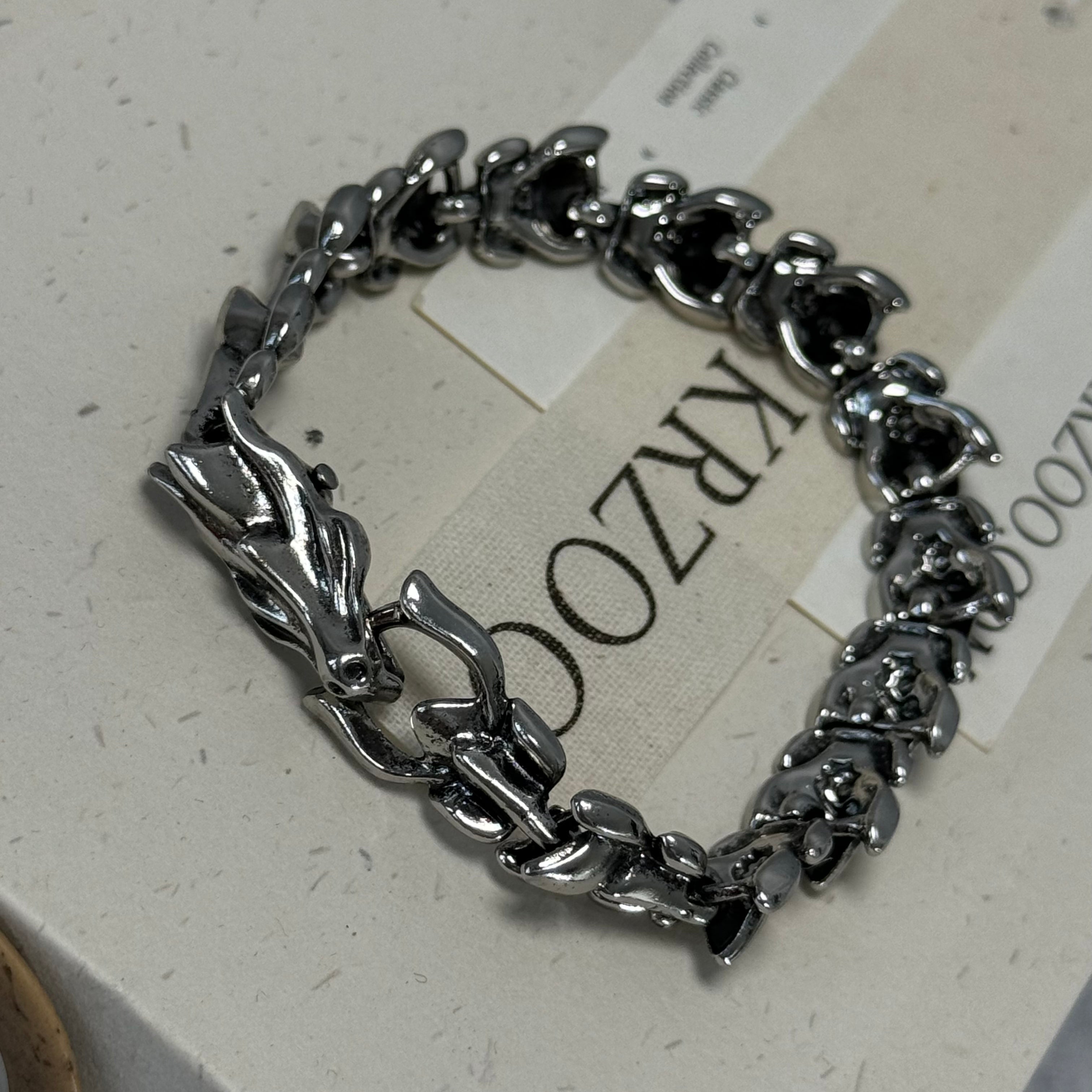 Dragon Head Dragon Girdle Bracelet