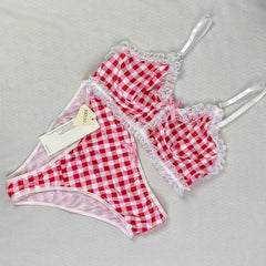 Three Color Cute Bikini