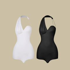 Women's Backless Dance Tops Bodysuit LeotarPractice DanceWear