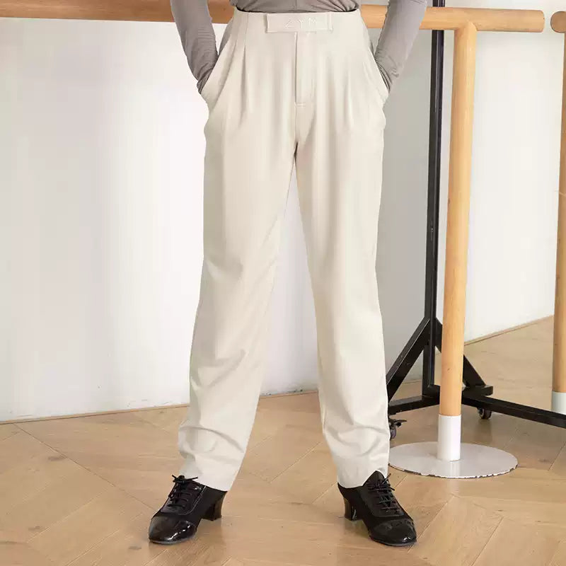 Boy's High-Waisted Dance Pants Latin Dance Practice Clothes