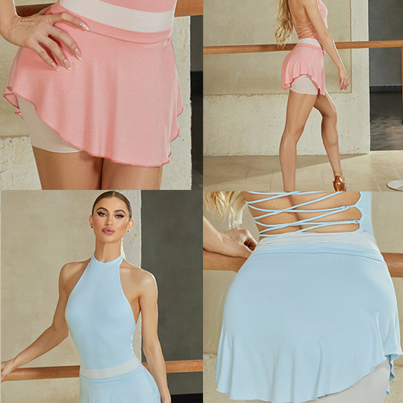 Women's Latin Dance Srt Dance Wear Training Performance Srts