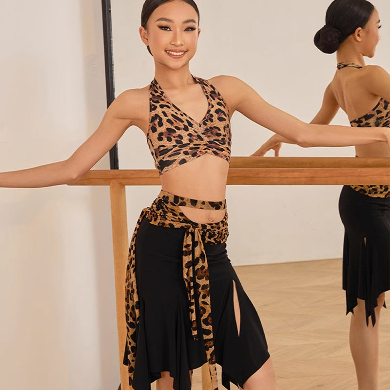 Girls Black Swing Dance Srts Practice Dancewear