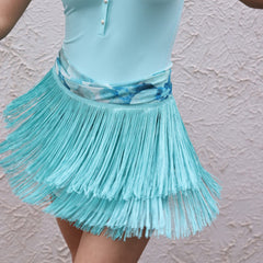 Women's One-piece Tassel Latin Dance Srt Training Performance Srts DanceWear