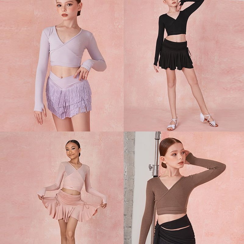 Girls Dance Practice Top Dancewear