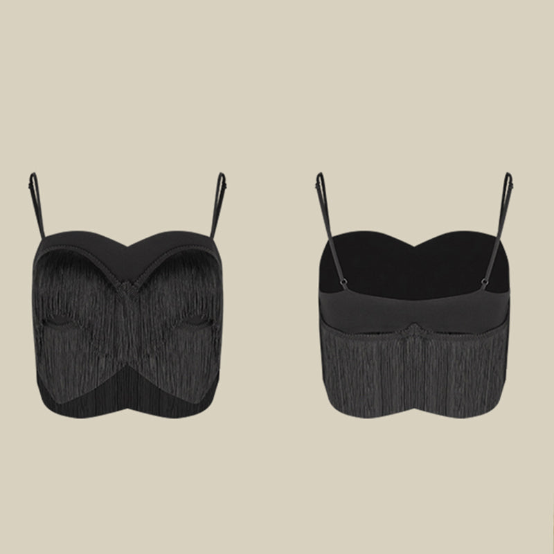 Women's Black Halter Training Dance Tops DanceWear Dance Tops