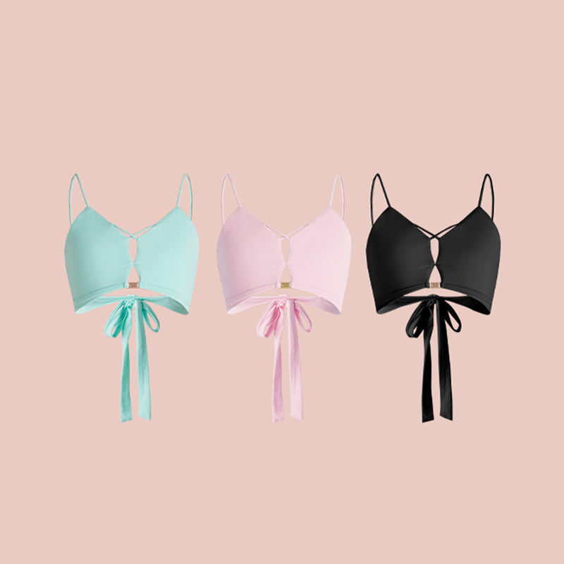 Girls Halter Tops Sleeveless Dance Practice Tops Dancewear