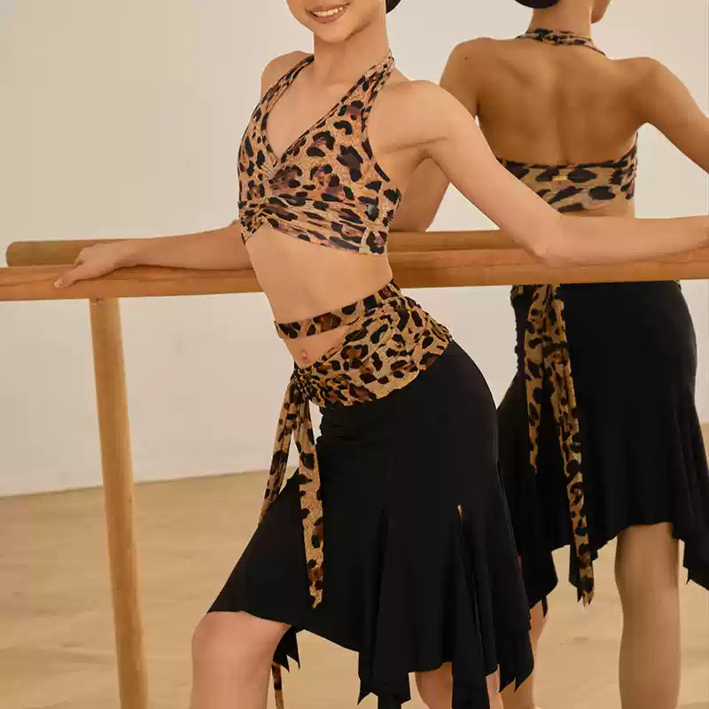 Girls Sleeveless Dance Practice Tops Dancewear