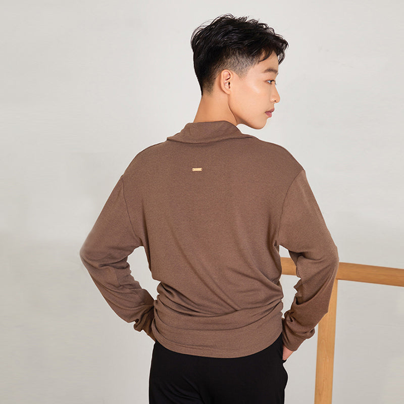 Boy's Long-sleeved Dance Practice Tops Dancewear