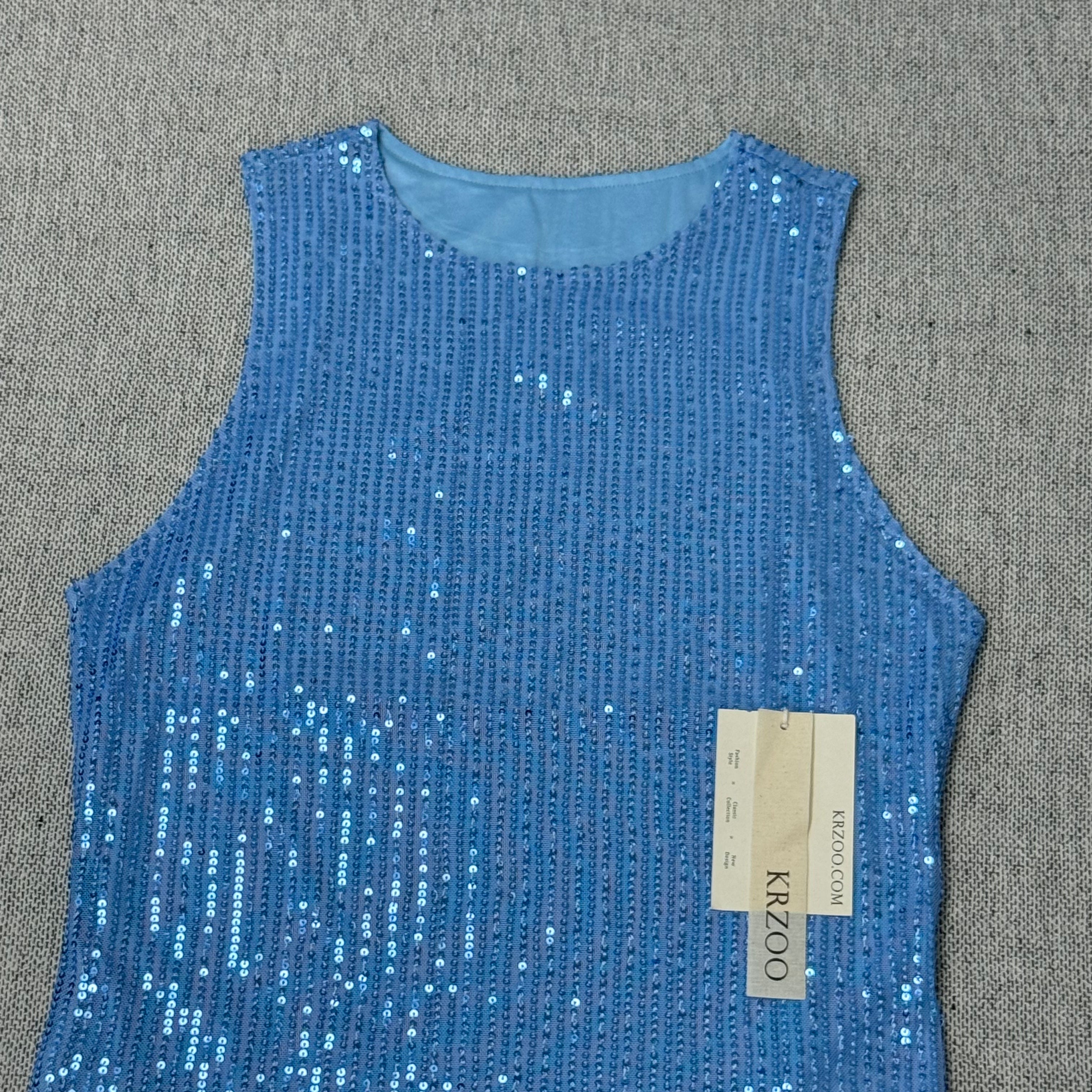 Shenxiang sequined vest