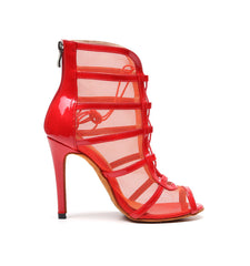Women's Leatherette Customized Heels Dance Boots JazSalsa Dancing Shoes