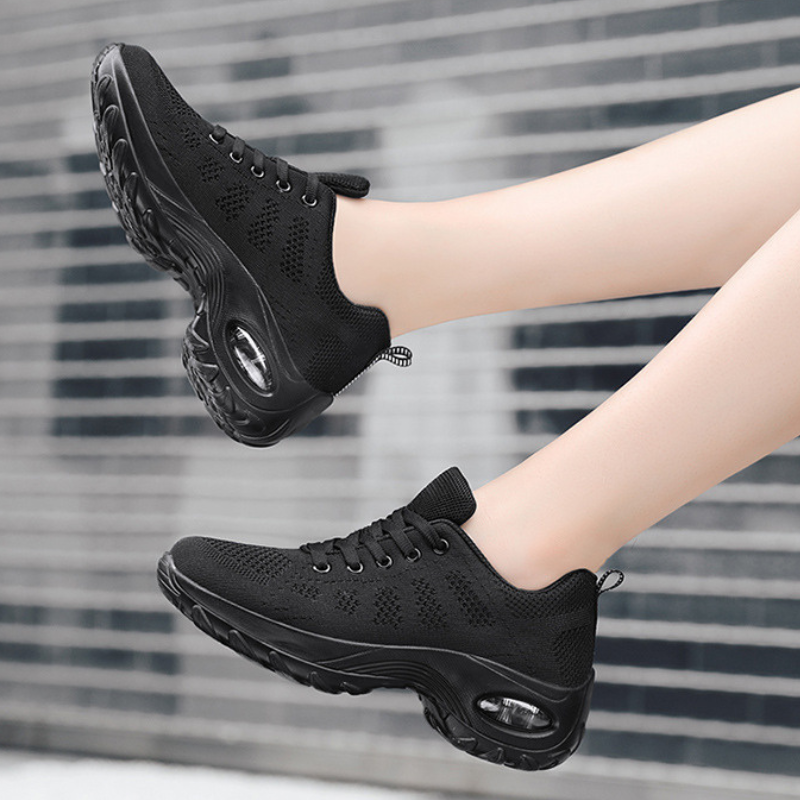 Women's Mesh JazShoes Lace-up Dance Sneakers