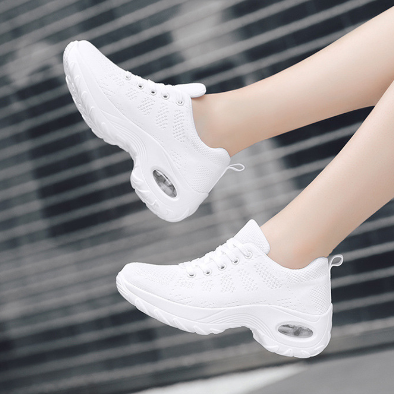Women's Mesh JazShoes Lace-up Dance Sneakers