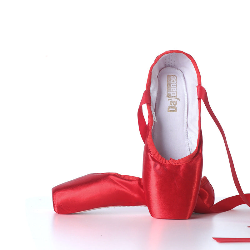Women's Satin Ballet Pointe Shoes